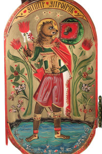 Saint Christopher Icon Vinyl Car Decal Sticker – Waterproof & UV-Resistant 8"