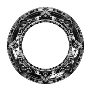 Neo Tokyo Circle Vinyl Car Decal Sticker – Waterproof & UV-Resistant 8"