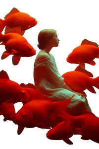 Floating Mermaid Dream Vinyl Car Decal Sticker – Waterproof & UV-Resistant 8"