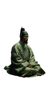 Weary Korean King Vinyl Car Decal Sticker – Waterproof & UV-Resistant 8" Weary Korean King Vinyl Car Decal Sticker – Waterproof & UV-Resistant 8"