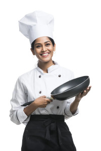 Happy Indian Chef Vinyl Car Decal Sticker – Waterproof & UV-Resistant 8"