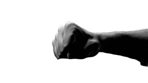 Close Up Fist Vinyl Car Decal Sticker – Waterproof & UV-Resistant 8"