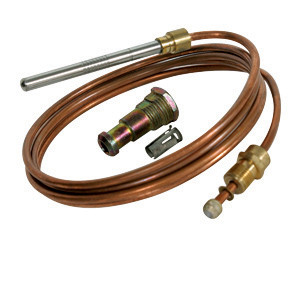 Universal 48 Inch Thermocouple | For Water Heater or Furnace Probe Sensor | Easy Install