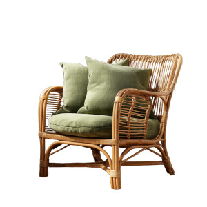 Rattan Lounge Chair Vinyl Car Decal Sticker – Waterproof & UV-Resistant 8"