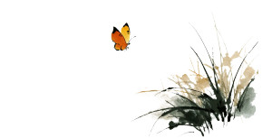 Chinese Ink Butterfly Vinyl Car Decal Sticker – Waterproof & UV-Resistant 8" Chinese Ink Butterfly Vinyl Car Decal Sticker – Waterproof & UV-Resistant 8"