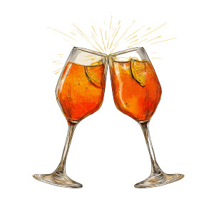 Classic Aperol Spritz Vinyl Car Decal Sticker – Waterproof & UV-Resistant 8" Classic Aperol Spritz Vinyl Car Decal Sticker – Waterproof & UV-Resistant 8"