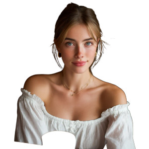 Caucasian Woman Café Vinyl Car Decal Sticker – Waterproof & UV-Resistant 8" Caucasian Woman Café Vinyl Car Decal Sticker – Waterproof & UV-Resistant 8"