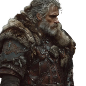 Geralt Viking Armor Vinyl Car Decal Sticker – Waterproof & UV-Resistant 8"