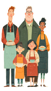 Volunteering Friends Vinyl Car Decal Sticker – Waterproof & UV-Resistant 8"