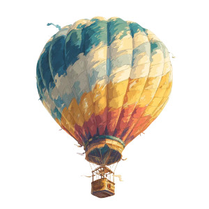 Hot Air Balloon Vinyl Car Decal Sticker – Waterproof & UV-Resistant 8" Hot Air Balloon Vinyl Car Decal Sticker – Waterproof & UV-Resistant 8"