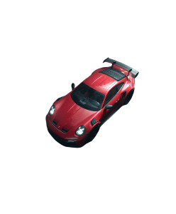 Red Porsche Gt3 Rs Vinyl Car Decal Sticker – Waterproof & UV-Resistant 8"