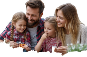 Family Meal Outdoors Vinyl Car Decal Sticker – Waterproof & UV-Resistant 8" Family Meal Outdoors Vinyl Car Decal Sticker – Waterproof & UV-Resistant 8"