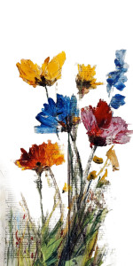 Dictionary Wildflowers Vinyl Car Decal Sticker – Waterproof & UV-Resistant 8"