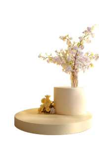 Empty Product Podium Vinyl Car Decal Sticker – Waterproof & UV-Resistant 8"