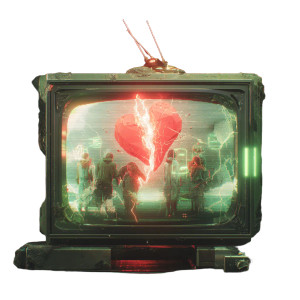 Retro-Futuristic Crt Tv Vinyl Car Decal Sticker – Waterproof & UV-Resistant 8"