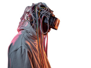 Futuristic Vr Singer Vinyl Car Decal Sticker – Waterproof & UV-Resistant 8"