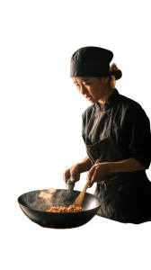 Vietnamese Chef Cooking Vinyl Car Decal Sticker – Waterproof & UV-Resistant 8"