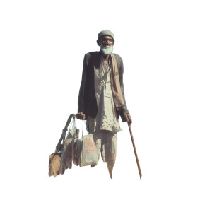 Rural Old Man Vinyl Car Decal Sticker – Waterproof & UV-Resistant 8"