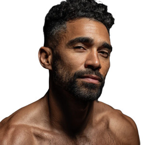 Handsome Muscular Man Vinyl Car Decal Sticker – Waterproof & UV-Resistant 8"