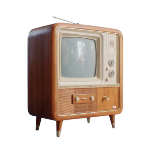 Retro Soviet Tv V2 Vinyl Car Decal Sticker – Waterproof & UV-Resistant 8"