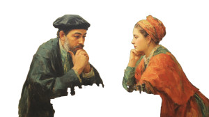 Chess In Park Vinyl Car Decal Sticker – Waterproof & UV-Resistant 8"