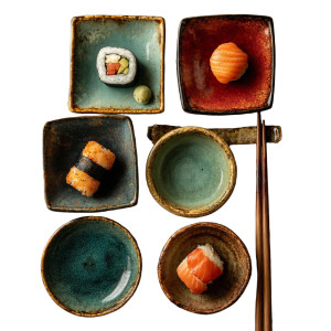 Luxury Sushi Set Vinyl Car Decal Sticker – Waterproof & UV-Resistant 8"