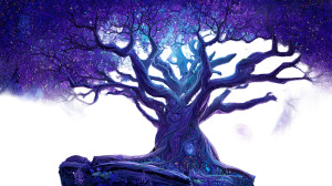 Elfish Tree Of Life Vinyl Car Decal Sticker – Waterproof & UV-Resistant 8"
