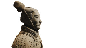 Terracotta Warriors Close-Up Vinyl Car Decal Sticker – Waterproof & UV-Resistant 8"