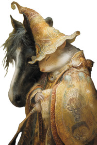 Wizard Dormouse V2 Vinyl Car Decal Sticker – Waterproof & UV-Resistant 8"