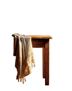 Tallit On Wooden Table Vinyl Car Decal Sticker – Waterproof & UV-Resistant 8"