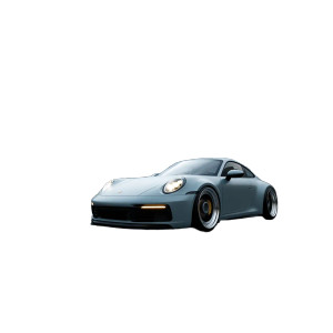 Modified Porsche 911 Vinyl Car Decal Sticker – Waterproof & UV-Resistant 8"