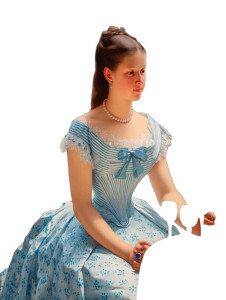 Elegant Parisian Evening Vinyl Car Decal Sticker – Waterproof & UV-Resistant 8"