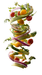 Fresh Salad Vortex Vinyl Car Decal Sticker – Waterproof & UV-Resistant 8"