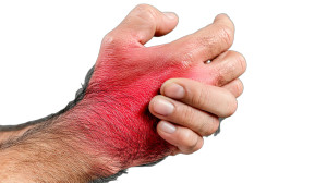 Painful Hand Closeup Vinyl Car Decal Sticker – Waterproof & UV-Resistant 8"