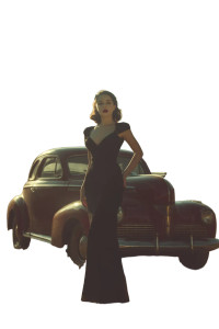 Elegant Vampire Lady V2 Vinyl Car Decal Sticker – Waterproof & UV-Resistant 8"