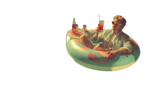 Pool Relaxation Vinyl Car Decal Sticker – Waterproof & UV-Resistant 8" Pool Relaxation Vinyl Car Decal Sticker – Waterproof & UV-Resistant 8"