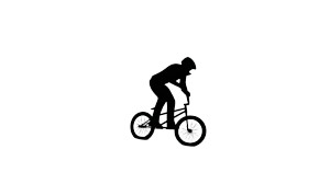 Bmx Rider Silhouette Vinyl Car Decal Sticker – Waterproof & UV-Resistant 8"