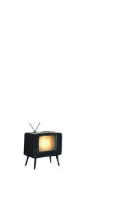 Glowing Crt Tv V2 Vinyl Car Decal Sticker – Waterproof & UV-Resistant 8"