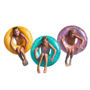 Children In Water Park Vinyl Car Decal Sticker – Waterproof & UV-Resistant 8"