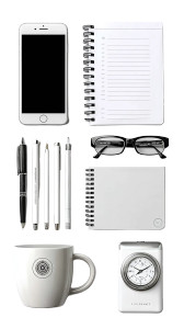 Smartphone Stationery Mockup Vinyl Car Decal Sticker – Waterproof & UV-Resistant 8"