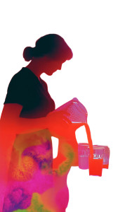 Vibrant Kitchen Scene Vinyl Car Decal Sticker – Waterproof & UV-Resistant 8"