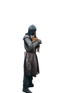 Knight With Kitten V2 Vinyl Car Decal Sticker – Waterproof & UV-Resistant 8"