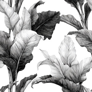 Tropical Leaves Sketch Vinyl Car Decal Sticker – Waterproof & UV-Resistant 8" Tropical Leaves Sketch Vinyl Car Decal Sticker – Waterproof & UV-Resistant 8"