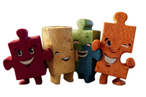 Puzzle Cup Award V2 Vinyl Car Decal Sticker – Waterproof & UV-Resistant 8"