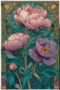 Pastel Peony Vinyl Car Decal Sticker – Waterproof & UV-Resistant 8" Pastel Peony Vinyl Car Decal Sticker – Waterproof & UV-Resistant 8"