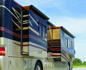 Carefree RV SOK III Awning | Slide Out Cover, Weatherproof Vinyl, Automatic Operation