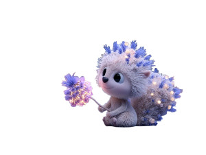 Magical Squirrel Vinyl Car Decal Sticker – Waterproof & UV-Resistant 8"