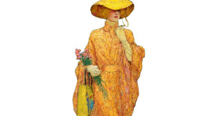 Elegant Lady Shanghai Vinyl Car Decal Sticker – Waterproof & UV-Resistant 8"