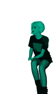 Grunge Punk Muse Vinyl Car Decal Sticker – Waterproof & UV-Resistant 8"