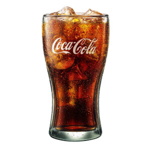 Coke Glass Symbol Vinyl Car Decal Sticker – Waterproof & UV-Resistant 8"